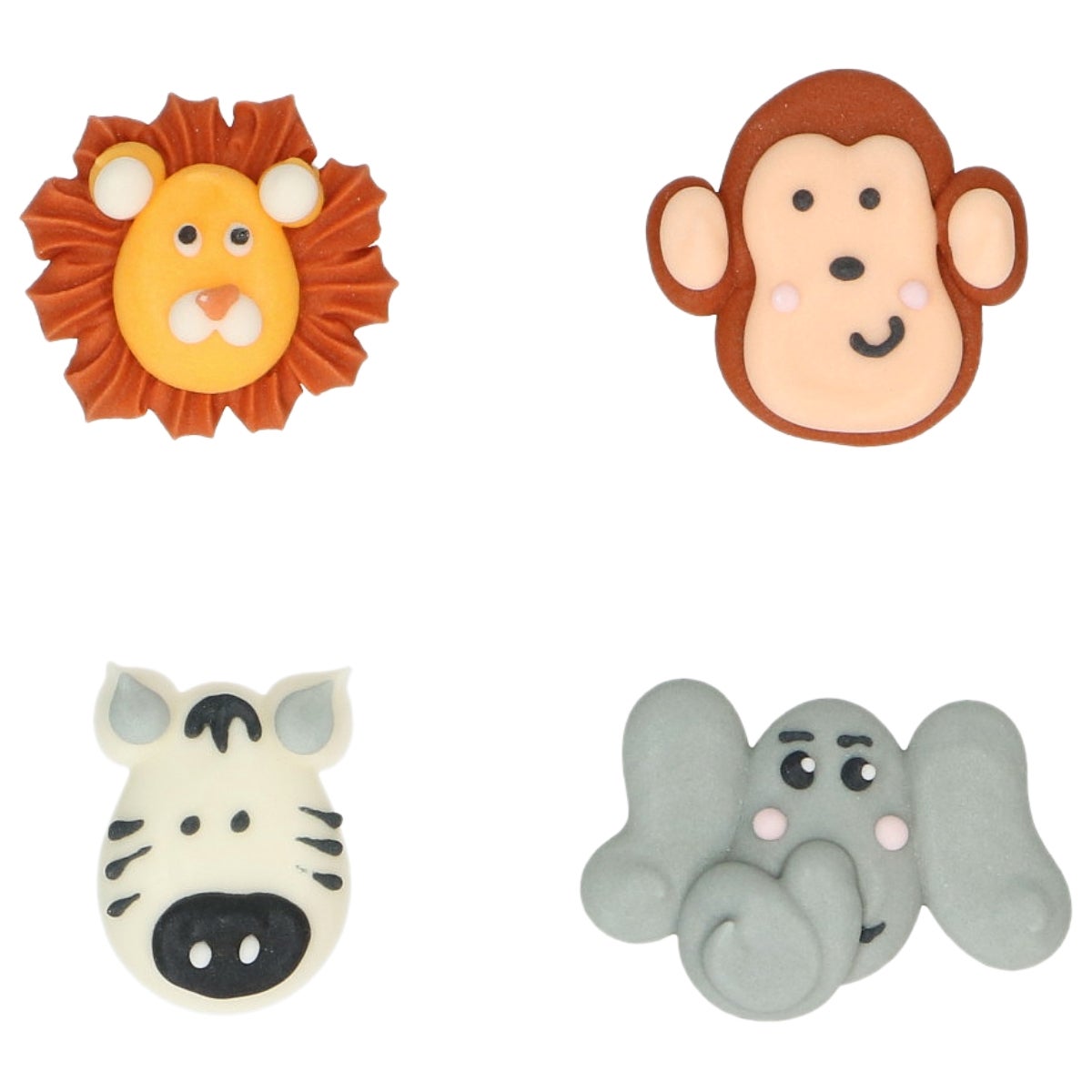 Wilton Décorations en Sucre Animaux de la Savane set/8
