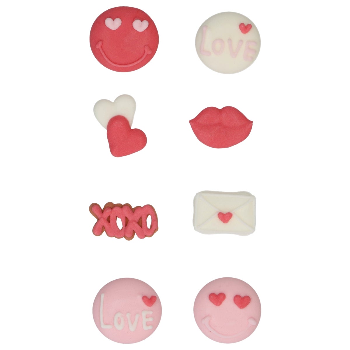 FunCakes Décorations en Sucre Love set/8