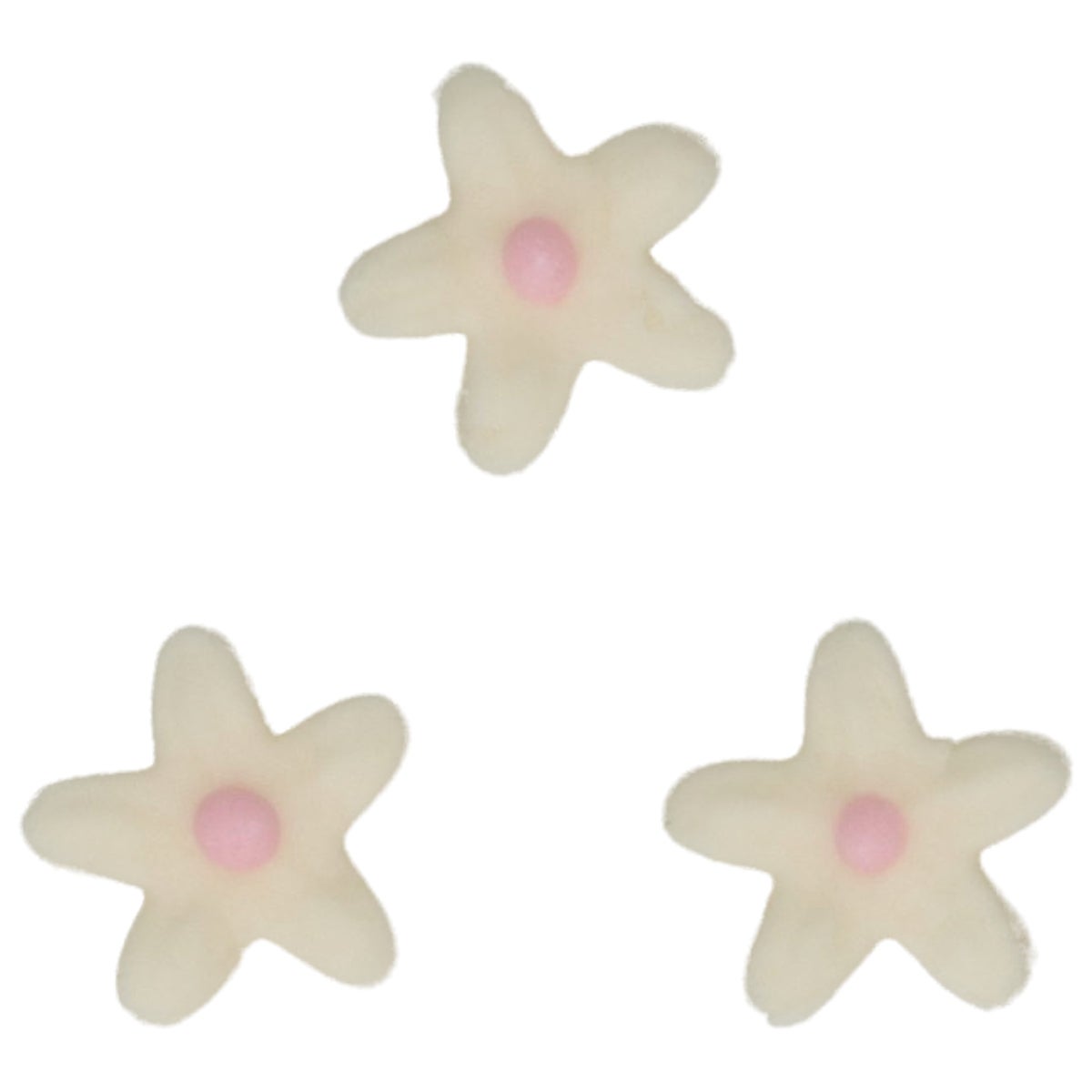 FunCakes Décorations en Pâte à Sucre Chrysanthèmes Blanc Rose Clair set/30