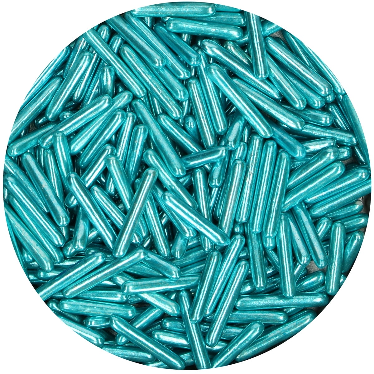 FunCakes Metallic Sugar Rods XL Bleu 70g