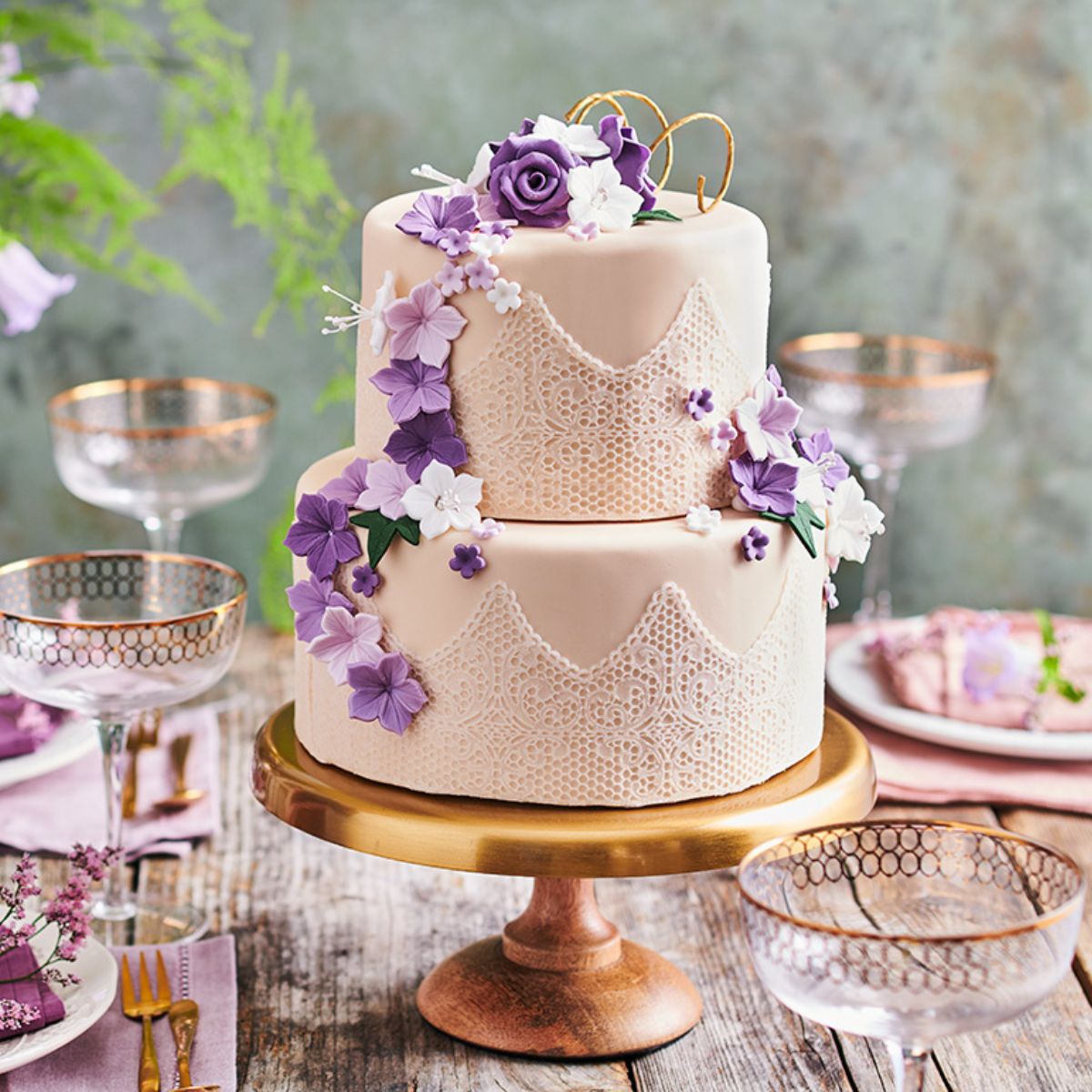 FunCakes Cake Lace Ready to Use Blanc Perle 200g