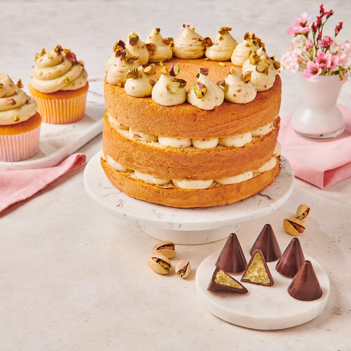 FunCakes Pâte à Tartiner Croustillante Pistache 250g