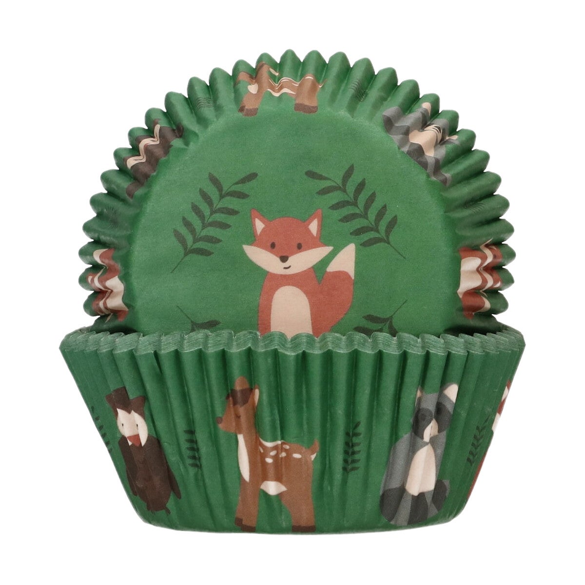 FunCakes Caissettes à Cupcakes Animaux de la Forêt pcs/48