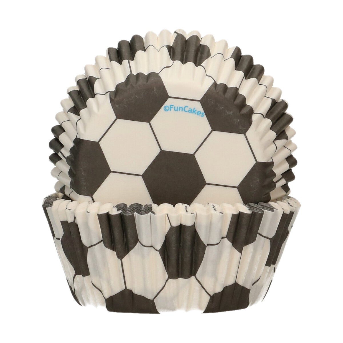FunCakes Caissettess à cupcake Football pk/48