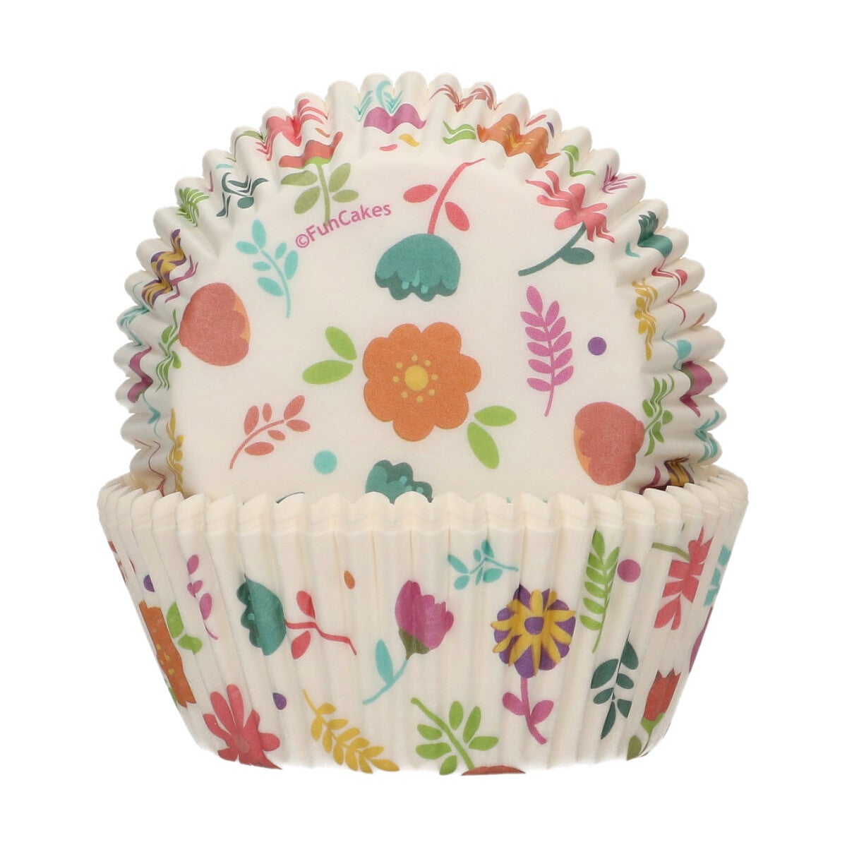 FunCakes Caissettes à Cupcakes Fleurs pk/48