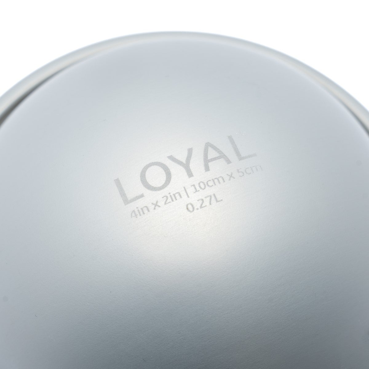 LOYAL Elite Moule de Cuisson Demi-Sphère Ø10cm