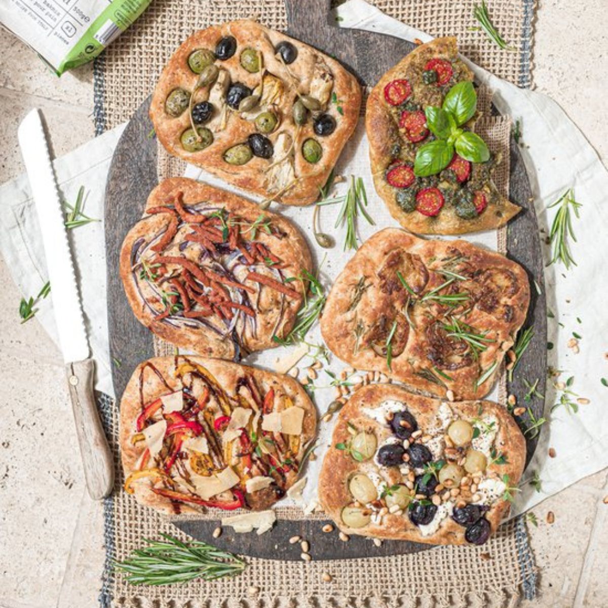 Niahm Mix pour Focaccia 500g