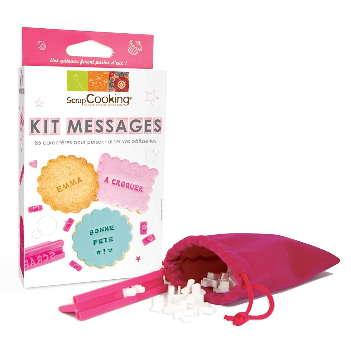 ScrapCooking Messages Caractères set/87