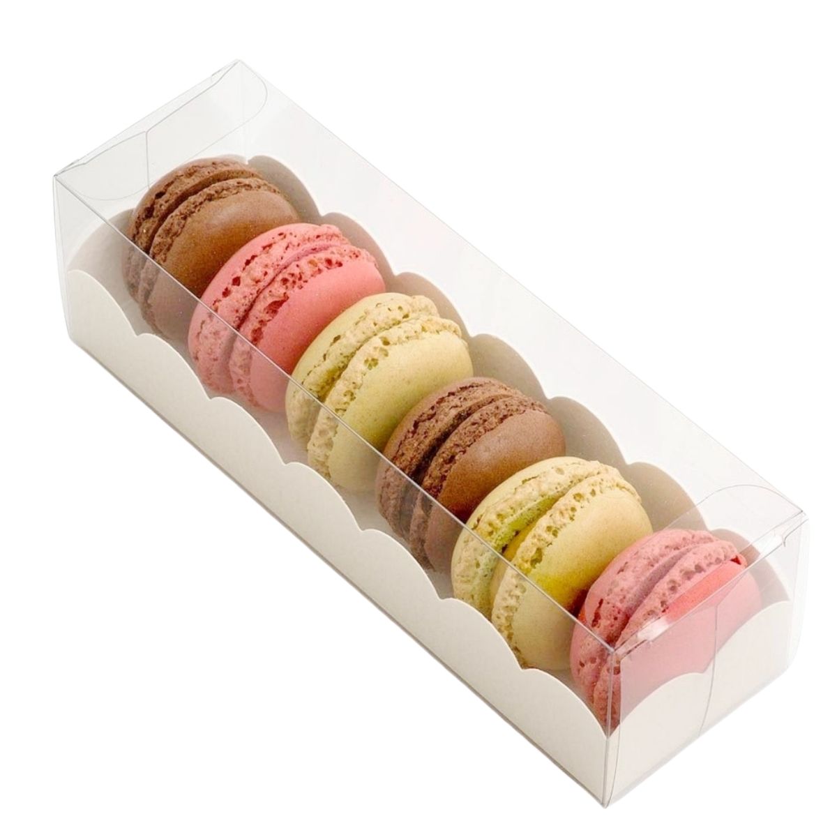 Simply Making Boîte à Macarons Blanche 6 pk/2
