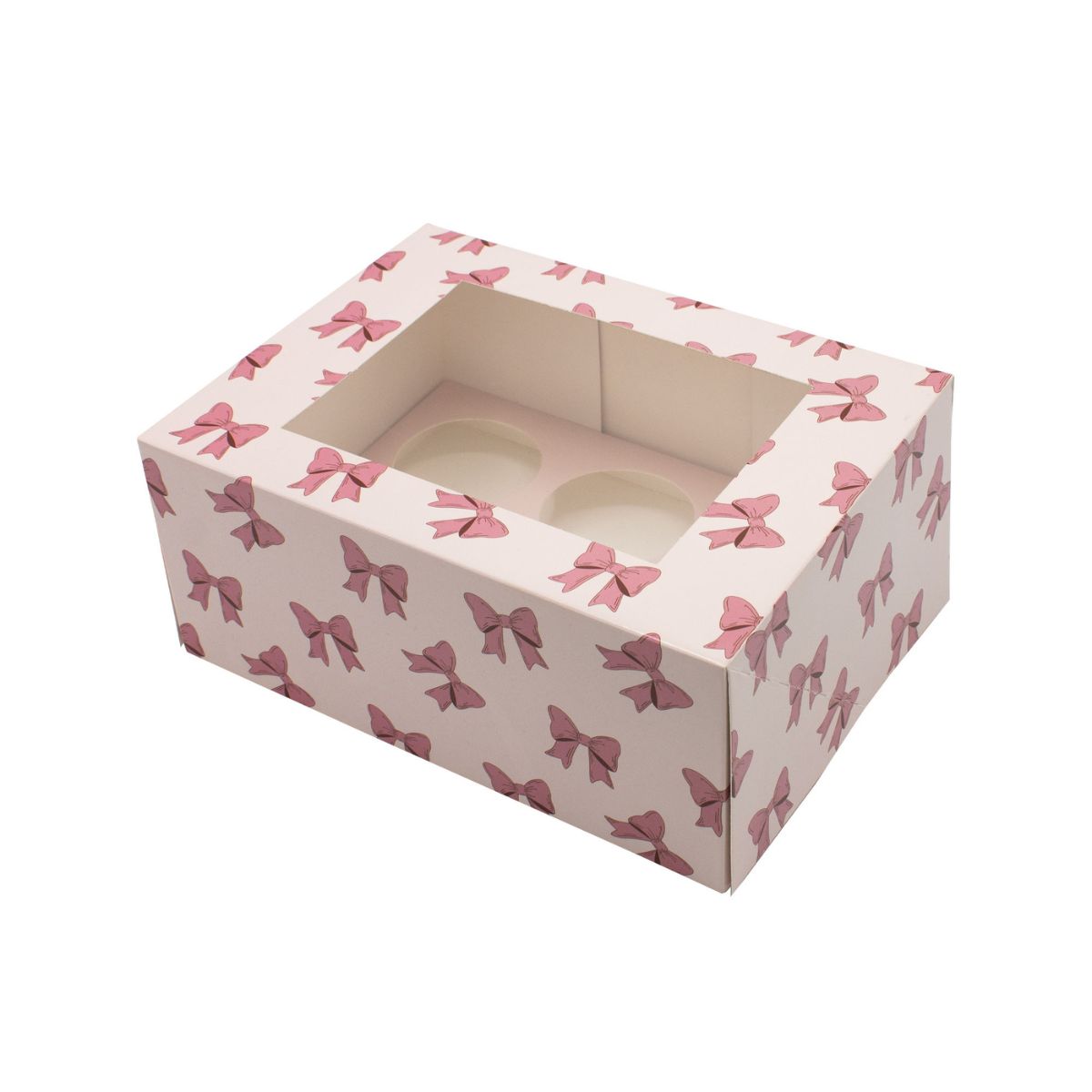 Simply Making Boîte à Cupcakes Pink Ribbons 6 pk/2