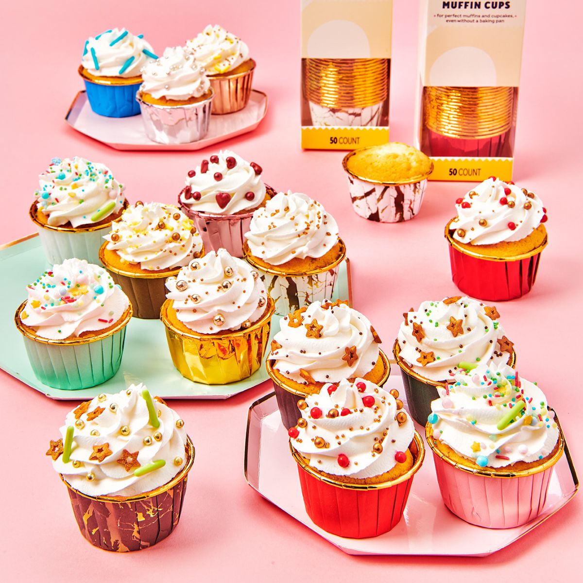 Wilton Muffin Cups Marron pk/50