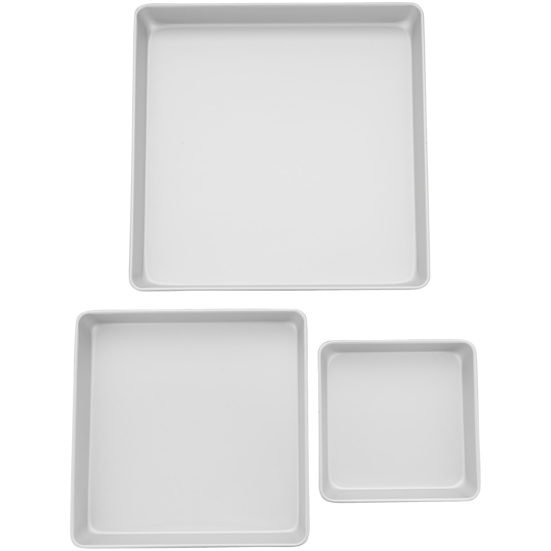 Wilton Performance Pans Moules à Gâteau Carrés set/3