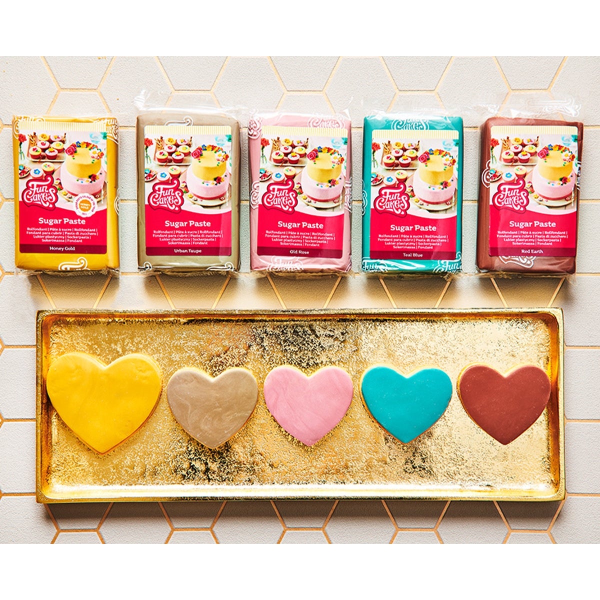 FunCakes Pâte à sucre Urban Taupe 250g