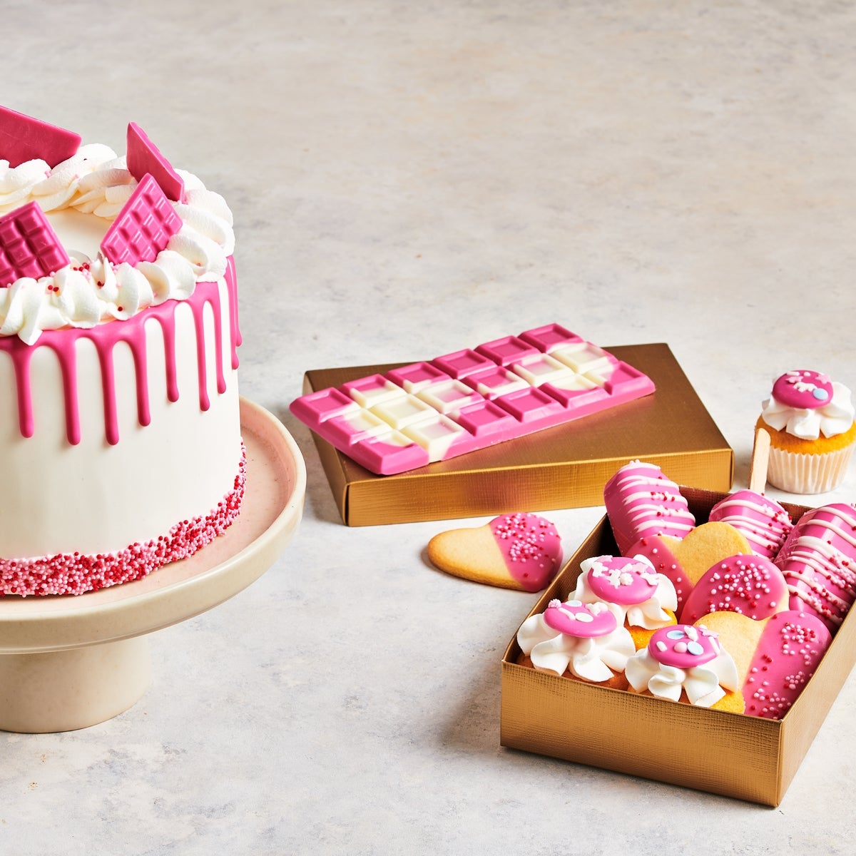 FunCakes Deco Melts Saveur Framboise 250g