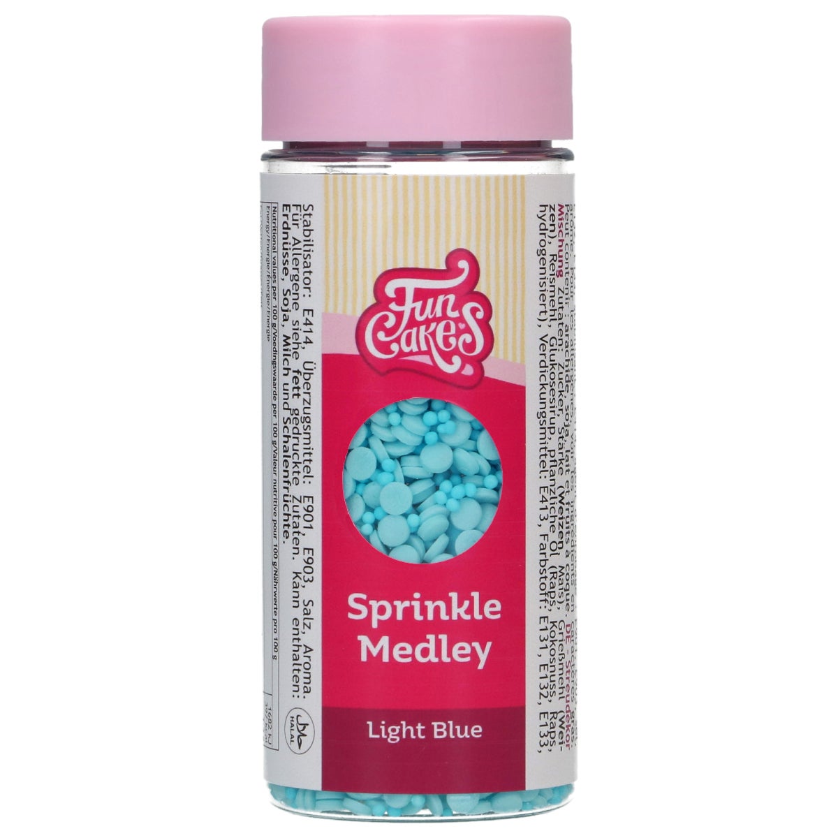 FunCakes Sprinkle Medley Bleu Clair 70g
