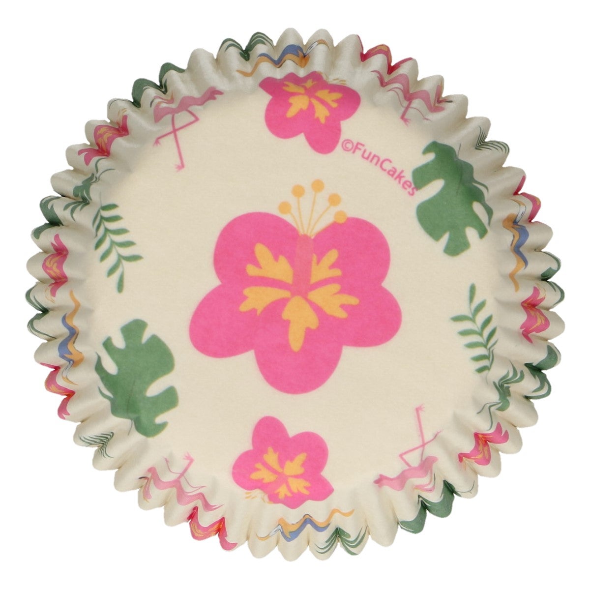 FunCakes Caissettess à cupcake Tropicale pk/48