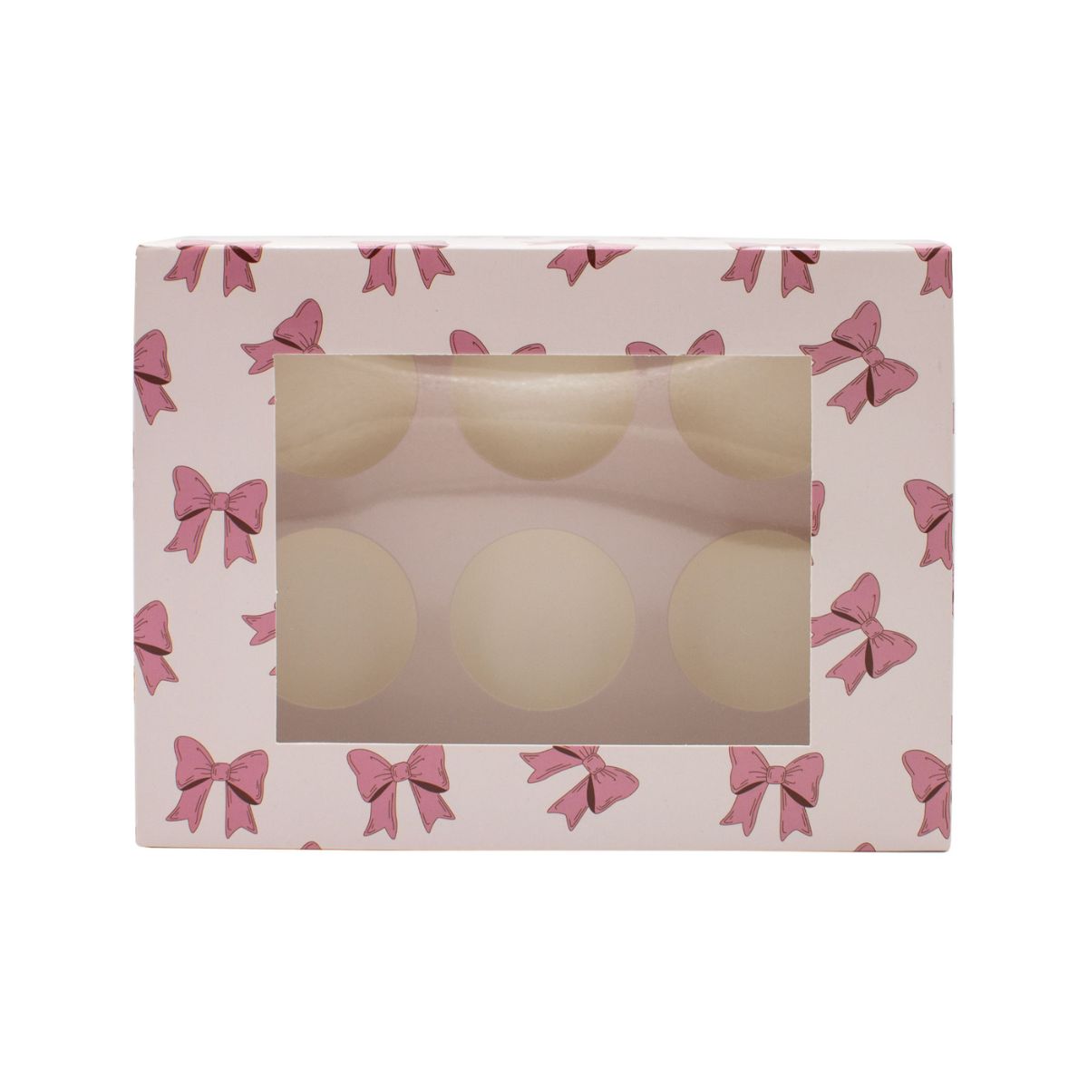 Simply Making Boîte à Cupcakes Pink Ribbons 6 pk/2