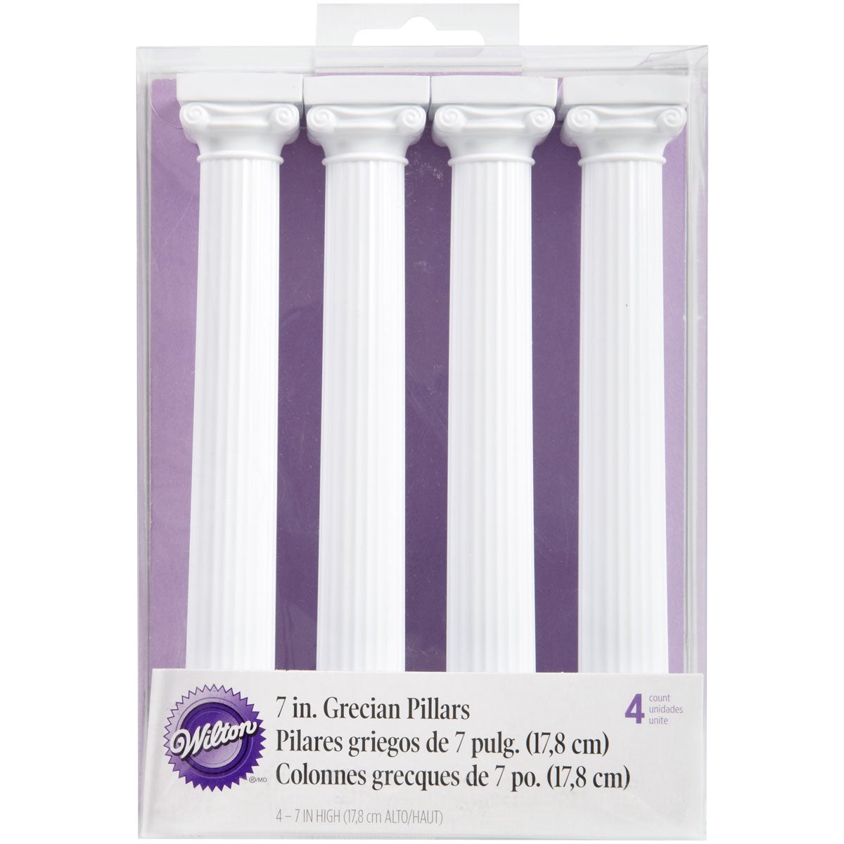 Wilton Piliers Grecs 17,5 cm pk/4
