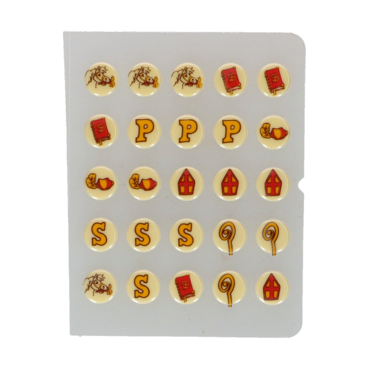 FunCakes Décorations En Chocolat Saint-Nicolas 2cm set/25