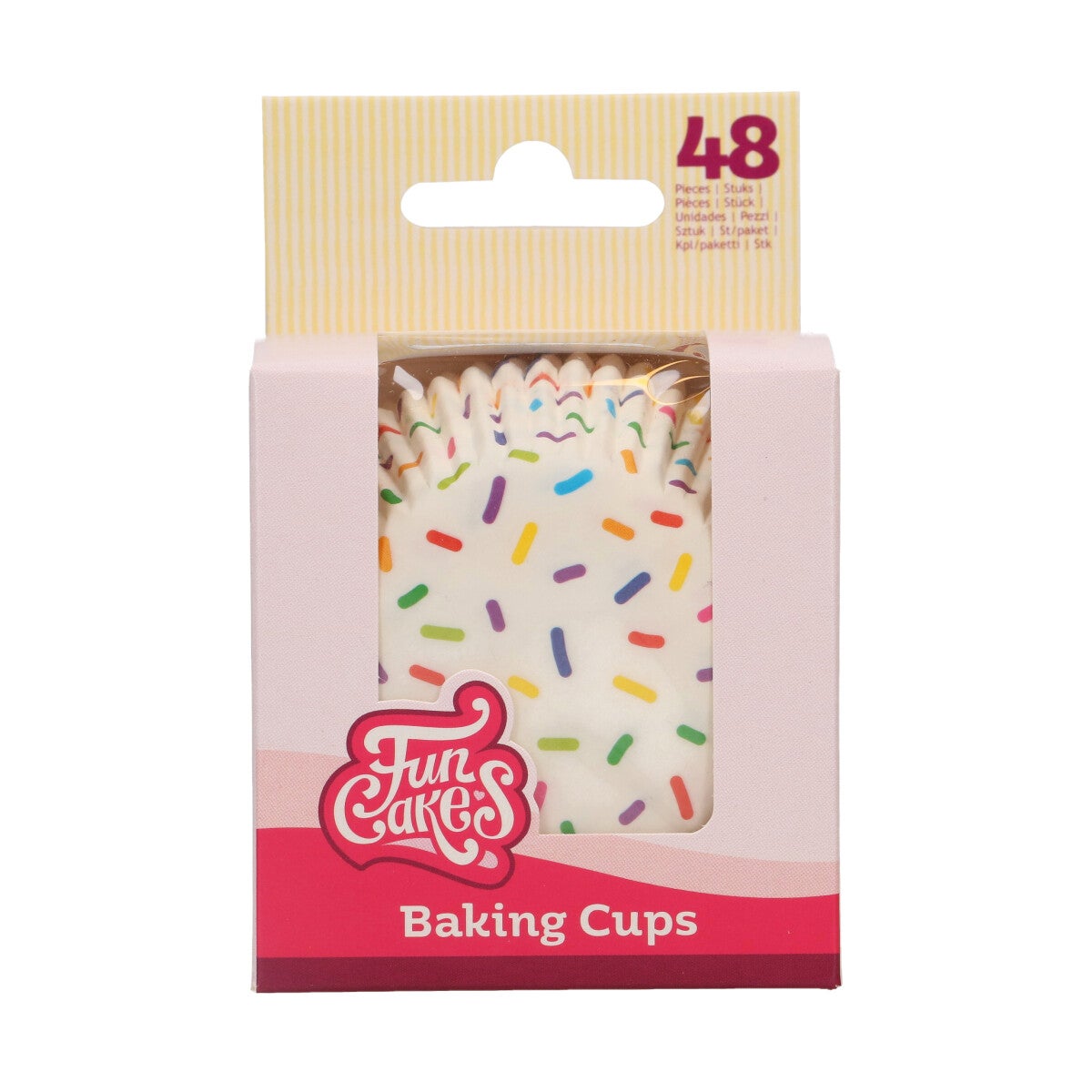 FunCakes Caissettess à cupcake Paillettes pk/48