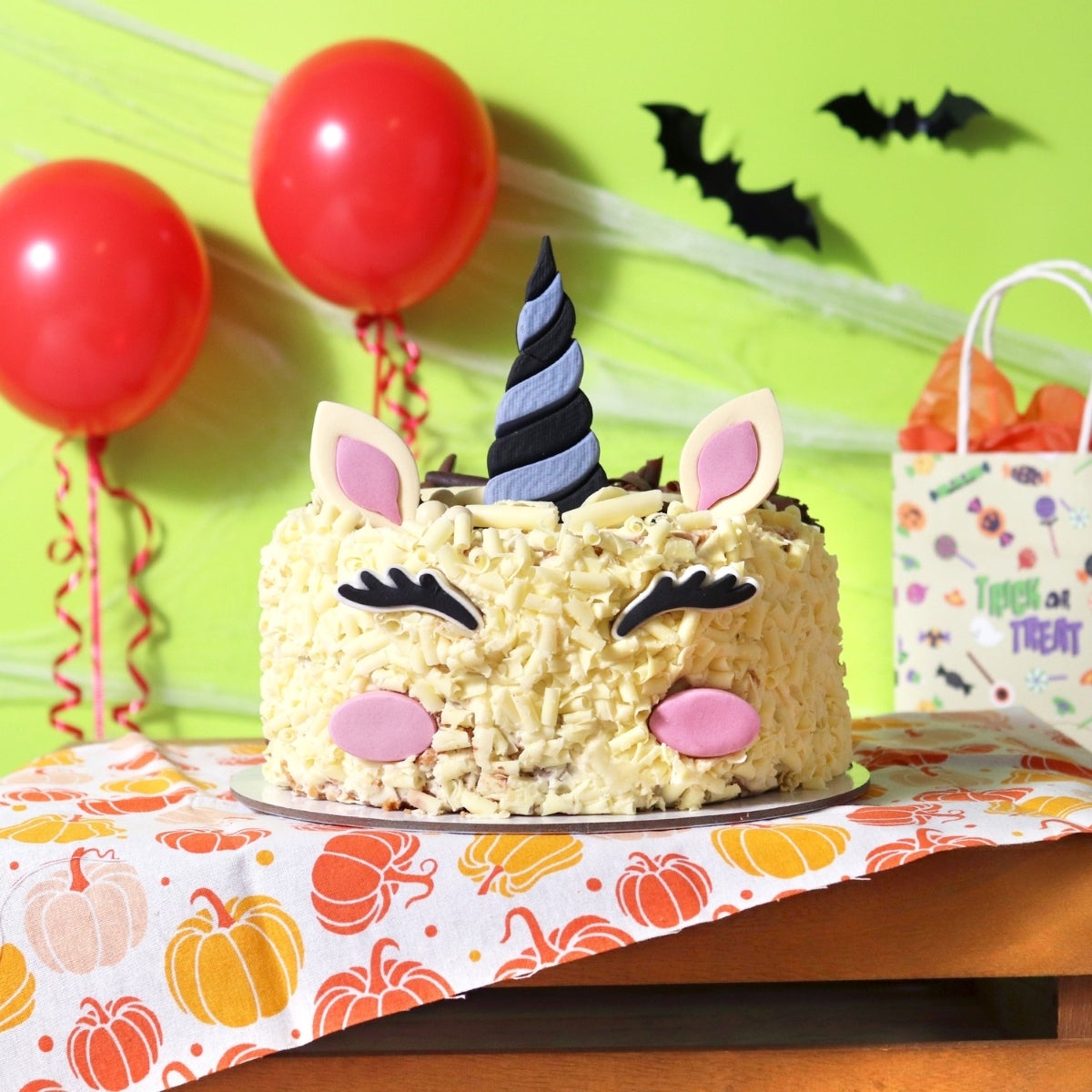 PME Halloween Décorations en Sucre pour Gâteau Visage de Licorne Sorcière set/7