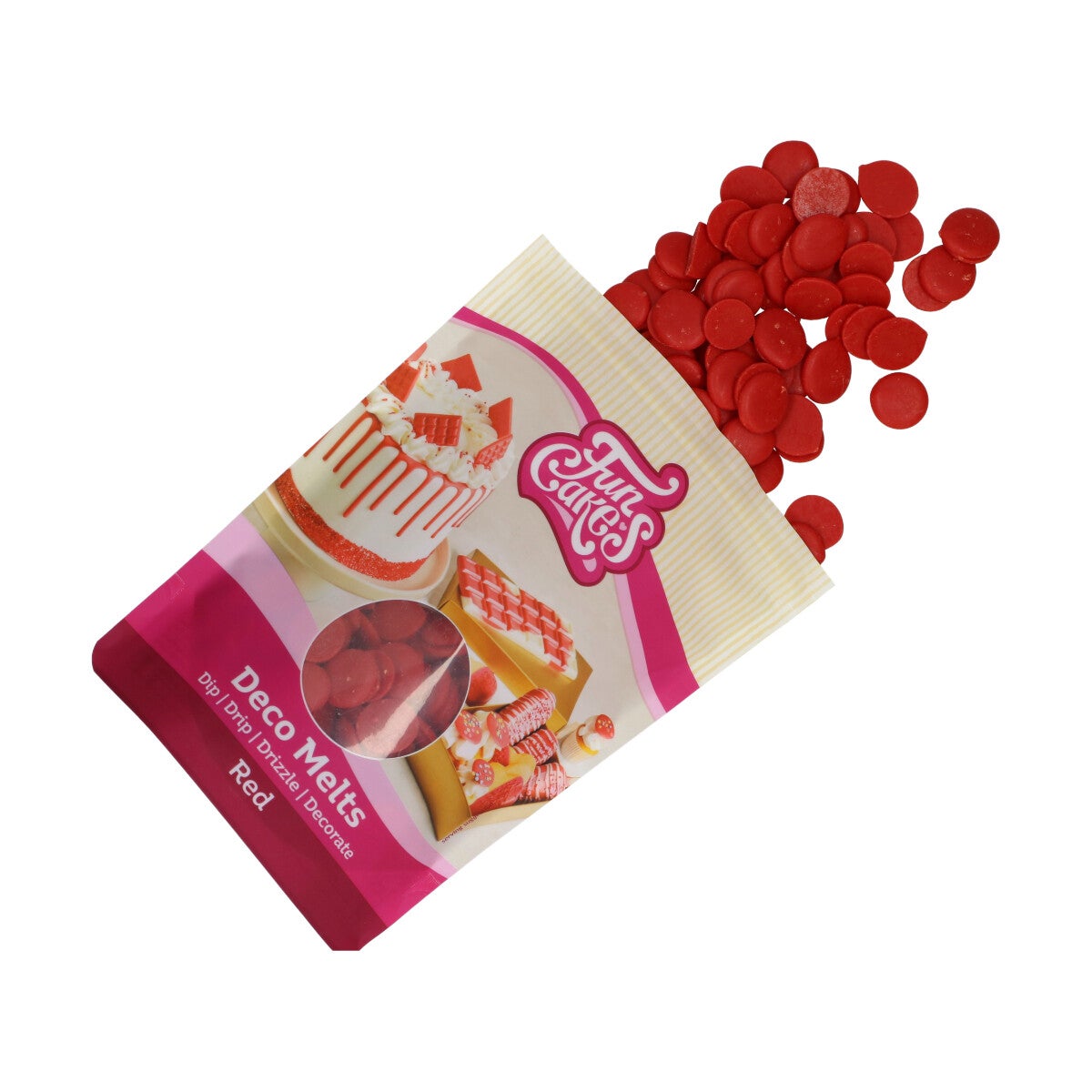 FunCakes Deco Melts Rouge 250g