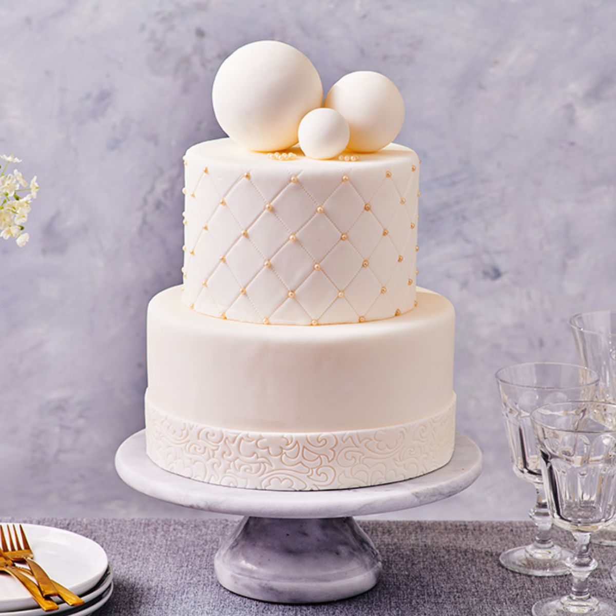 FunCakes Pâte à Sucre Covering Paste White (2x2,5kg) 5kg