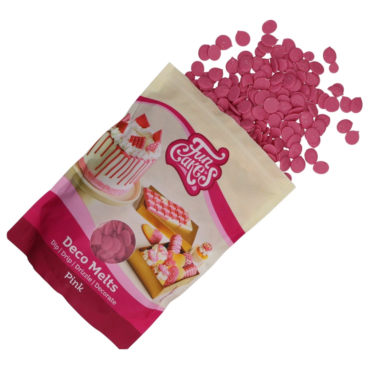 FunCakes Deco Melts Rose 1kg