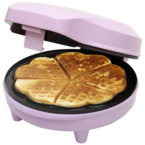 Bestron Sweet Dreams - Gaufrier en forme de coeur