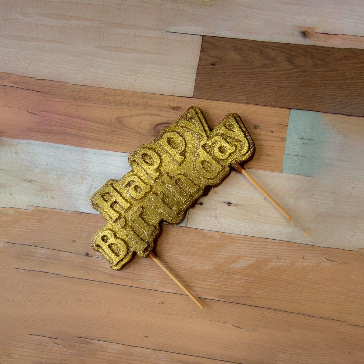 BWB Moule à Chocolat Décor de Gâteau - Happy Birthday