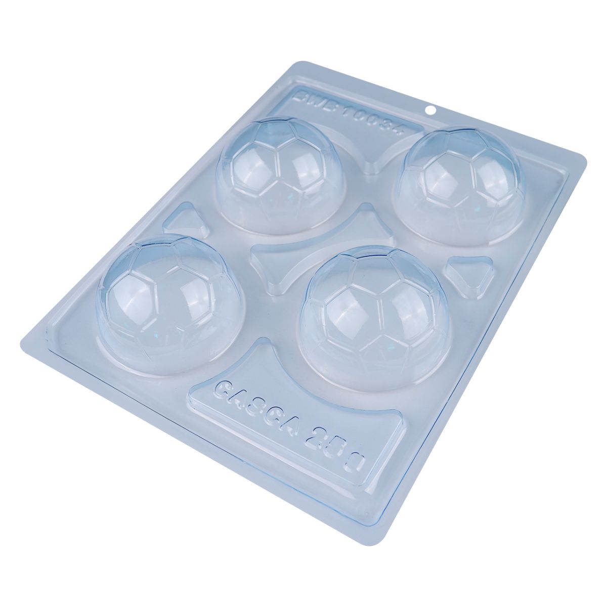 BWB Moule à Chocolat 3-parties - Bonbon Football 65mm