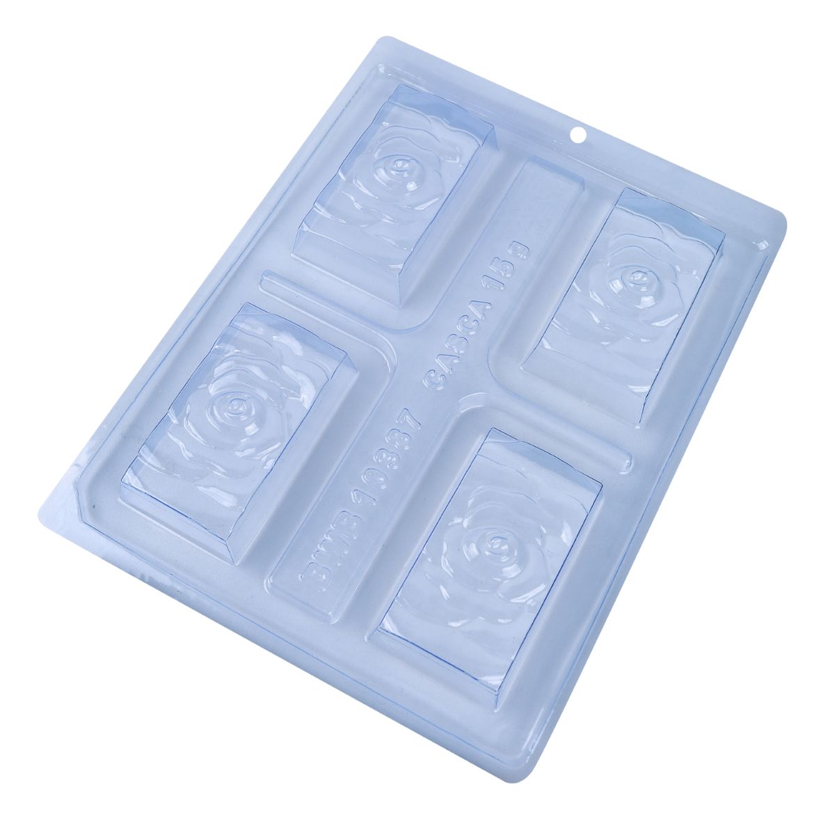 BWB Chocolate Mould 3 pièces Mini Barre Choco Motif Rose