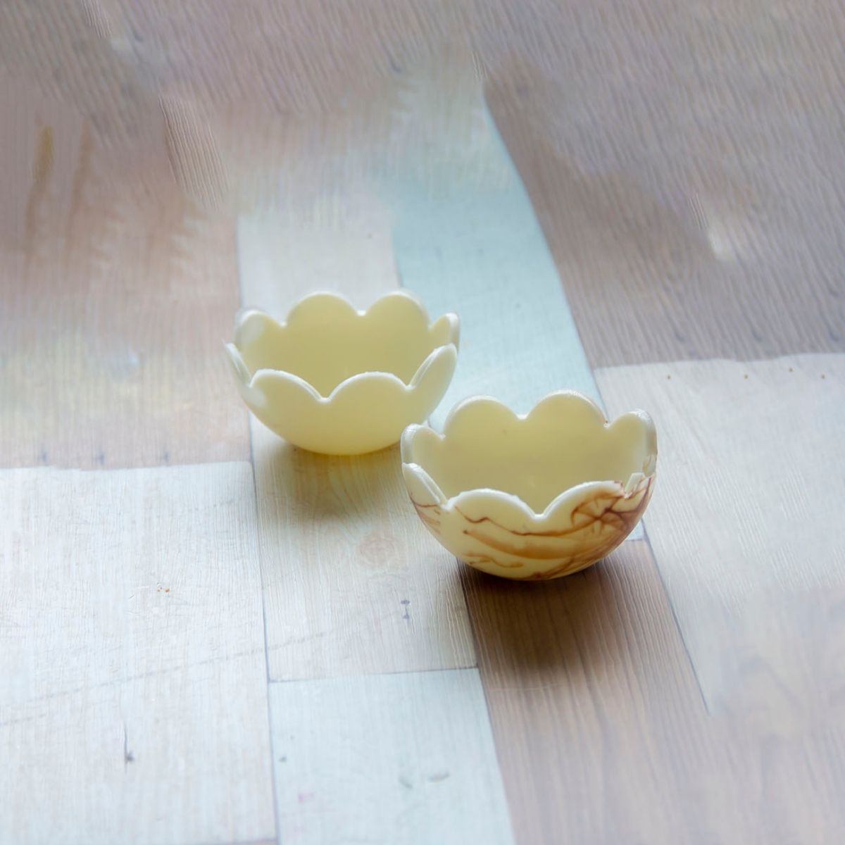 BWB Moule à Chocolat en 3 parties - Boule de Chocolat