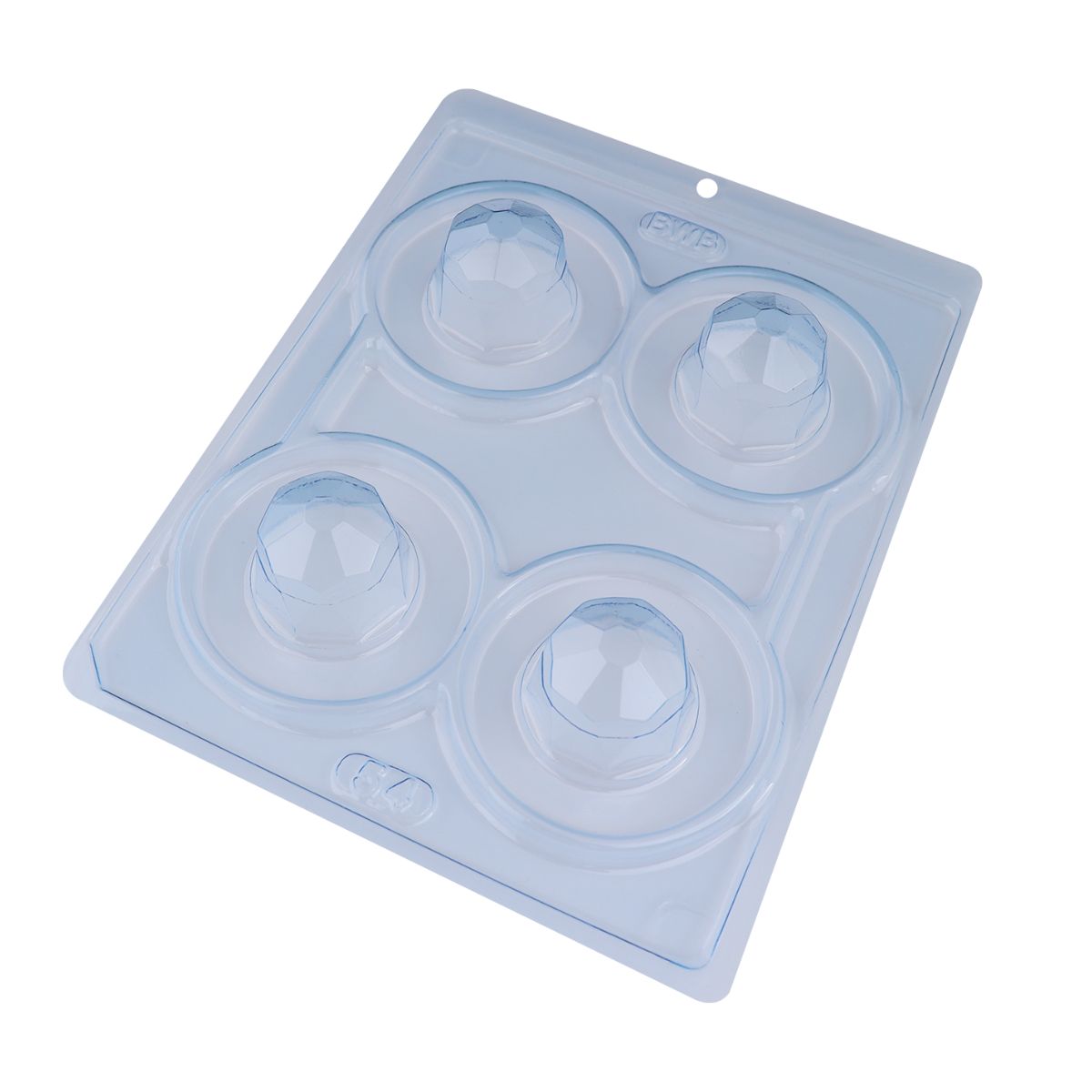 BWB Moule à Chocolat 3-parties - Truffe Diamant