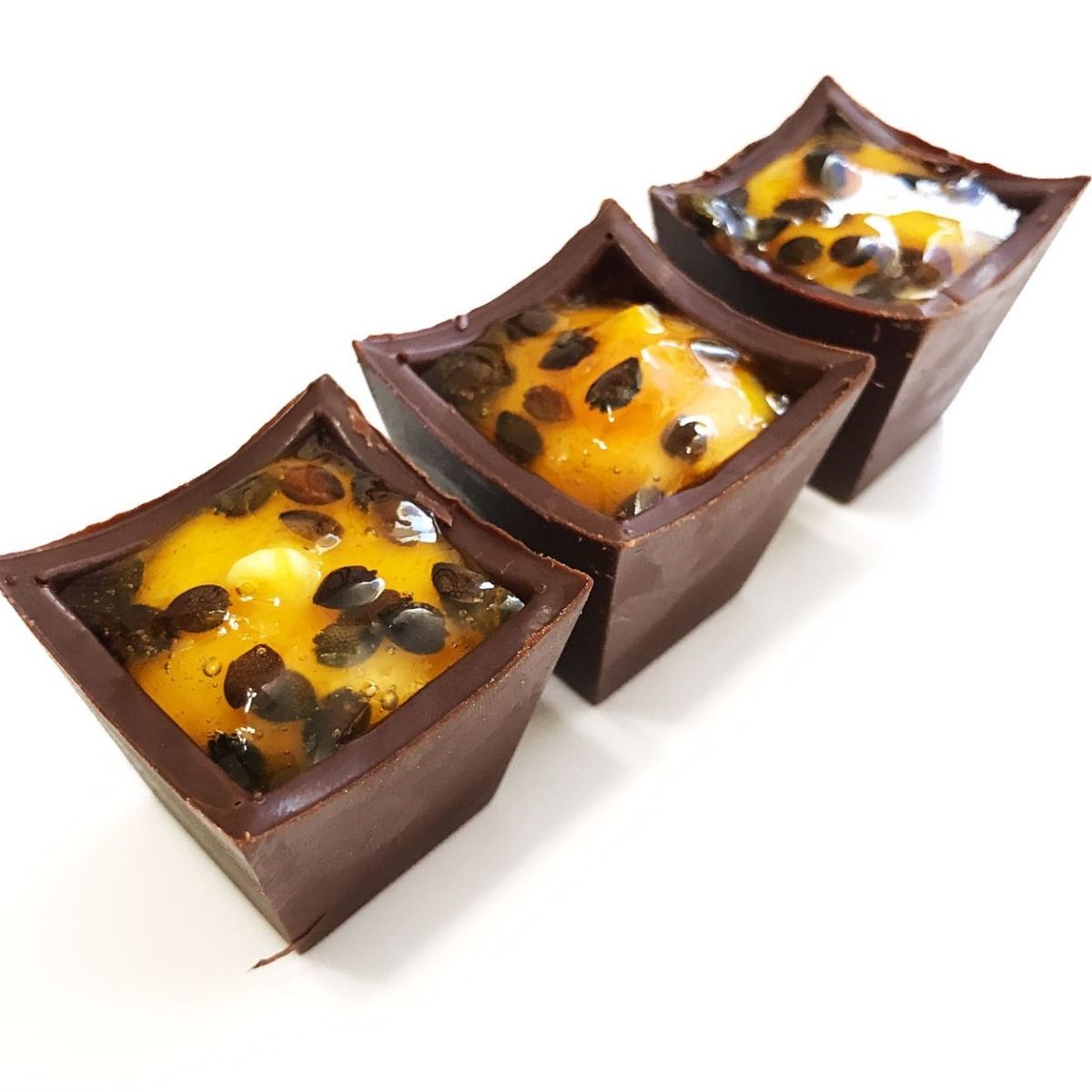 BWB Moule à Chocolat en 3 parties - Cube Ouvert