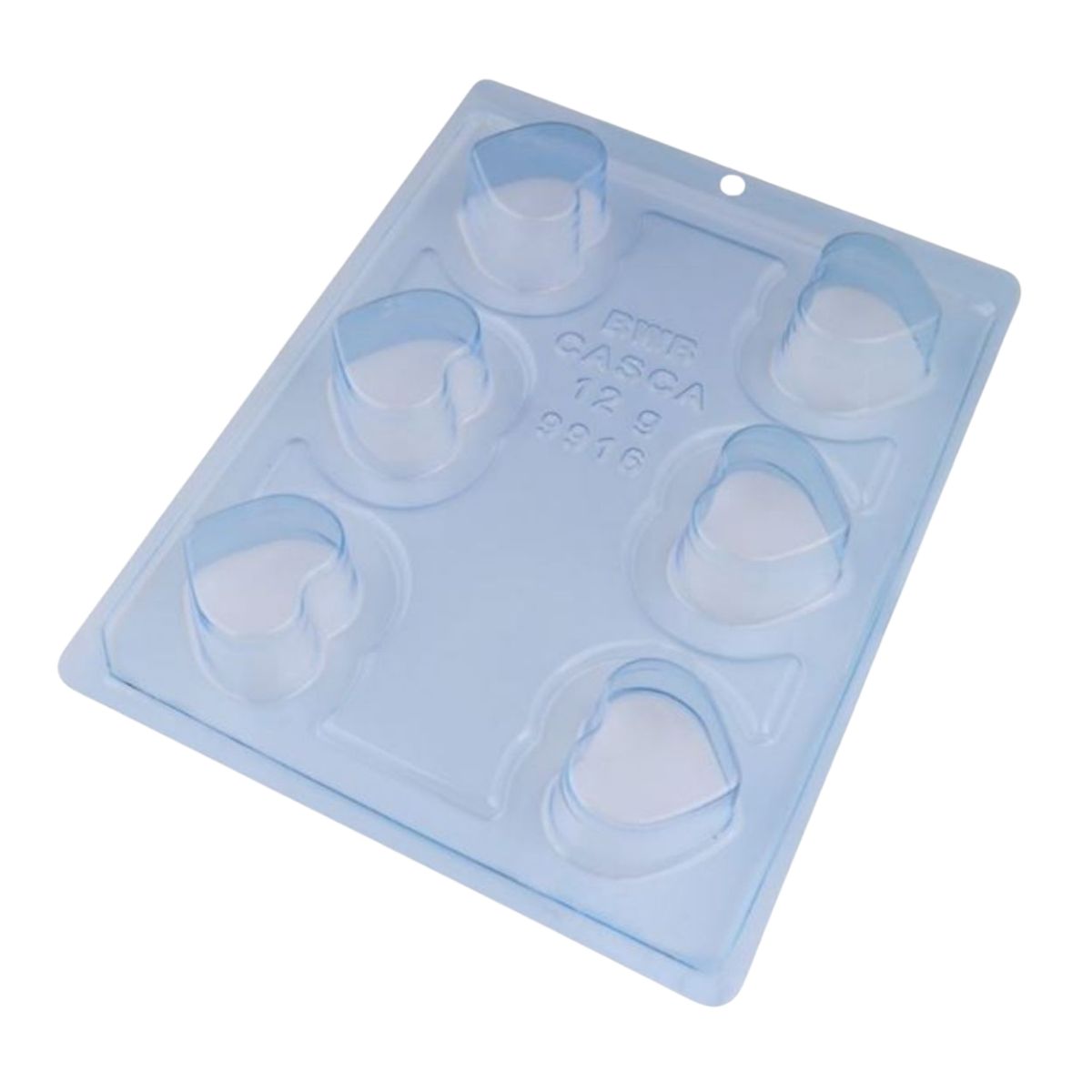 BWB Moule à Chocolat en 3 parties - Petite Truffe en Forme de Coeur