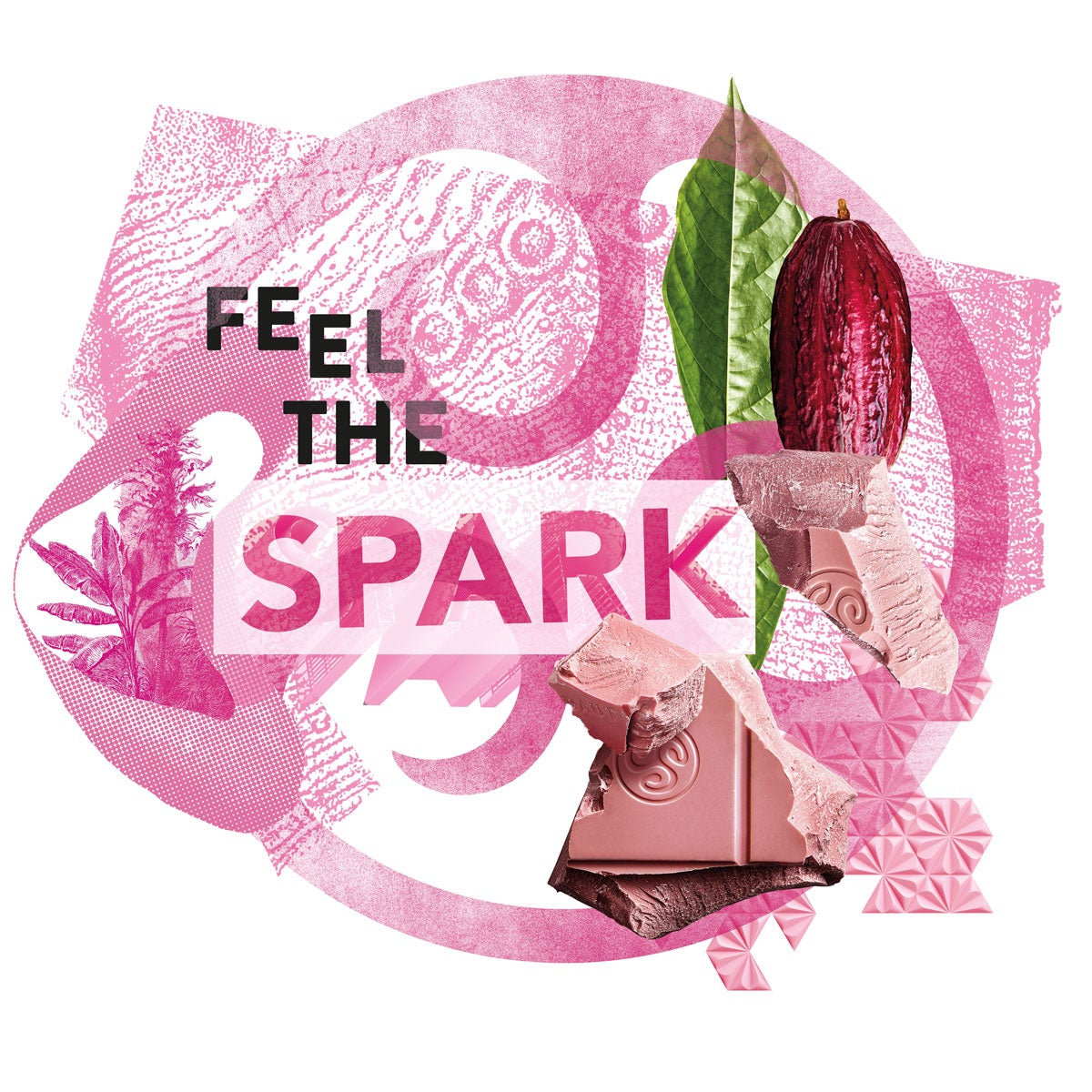 Callebaut Galets de chocolat - Rubis - 2,5 kg