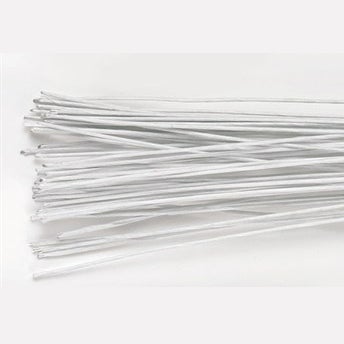 Culpitt Tiges Fleur Blanc set/20 -22 jauge-