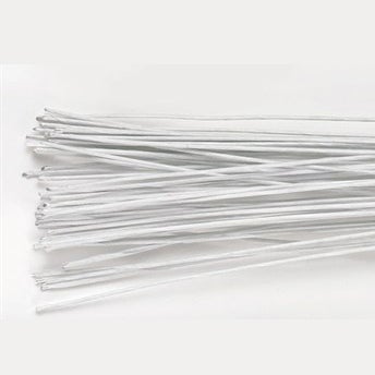 Culpitt Tiges Fleur Blanc set/50 -26 jauge-
