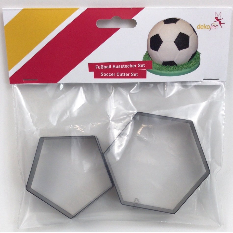 Dekofee Emporte-pièce Football Set/2