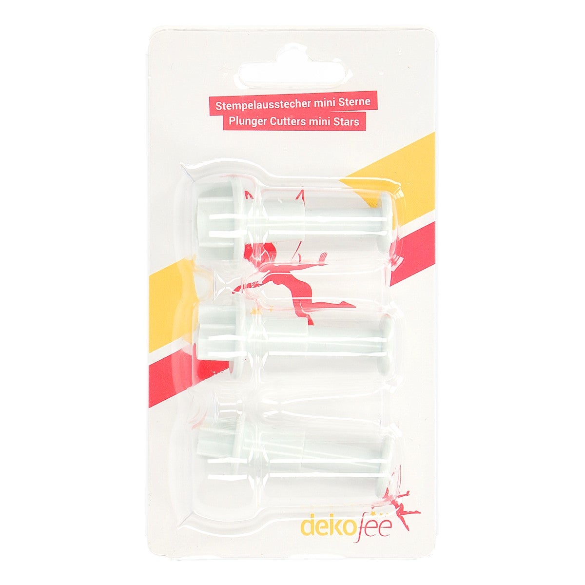 Dekofee Mini Plungers Stars set/3