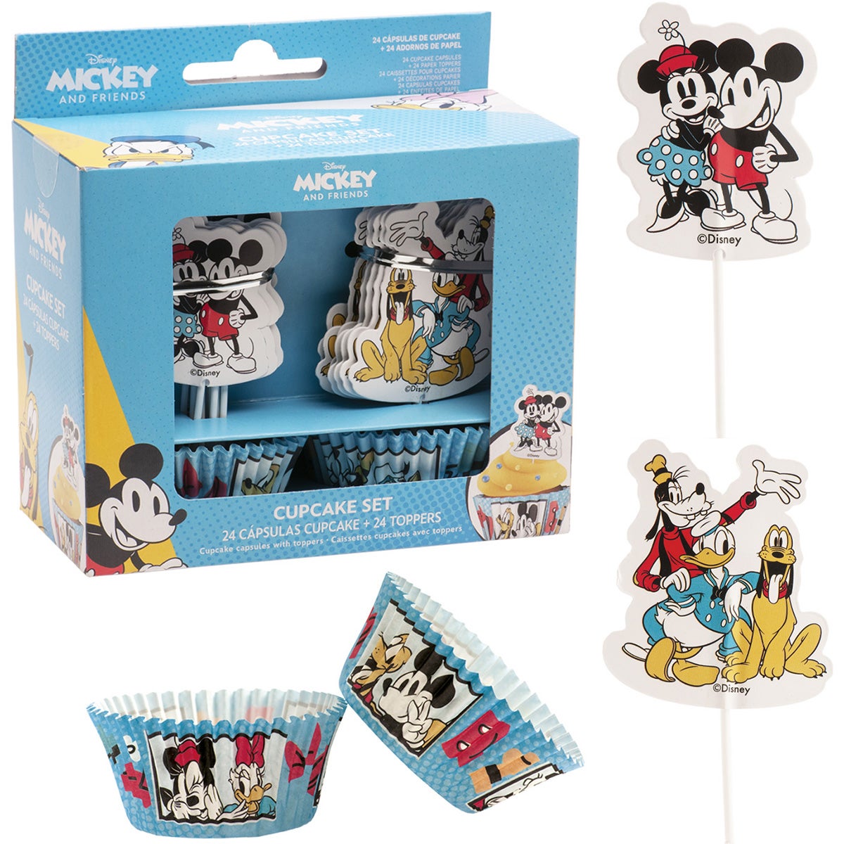 Dekora Disney Mickey And Friends Cupcake Decorating Kit