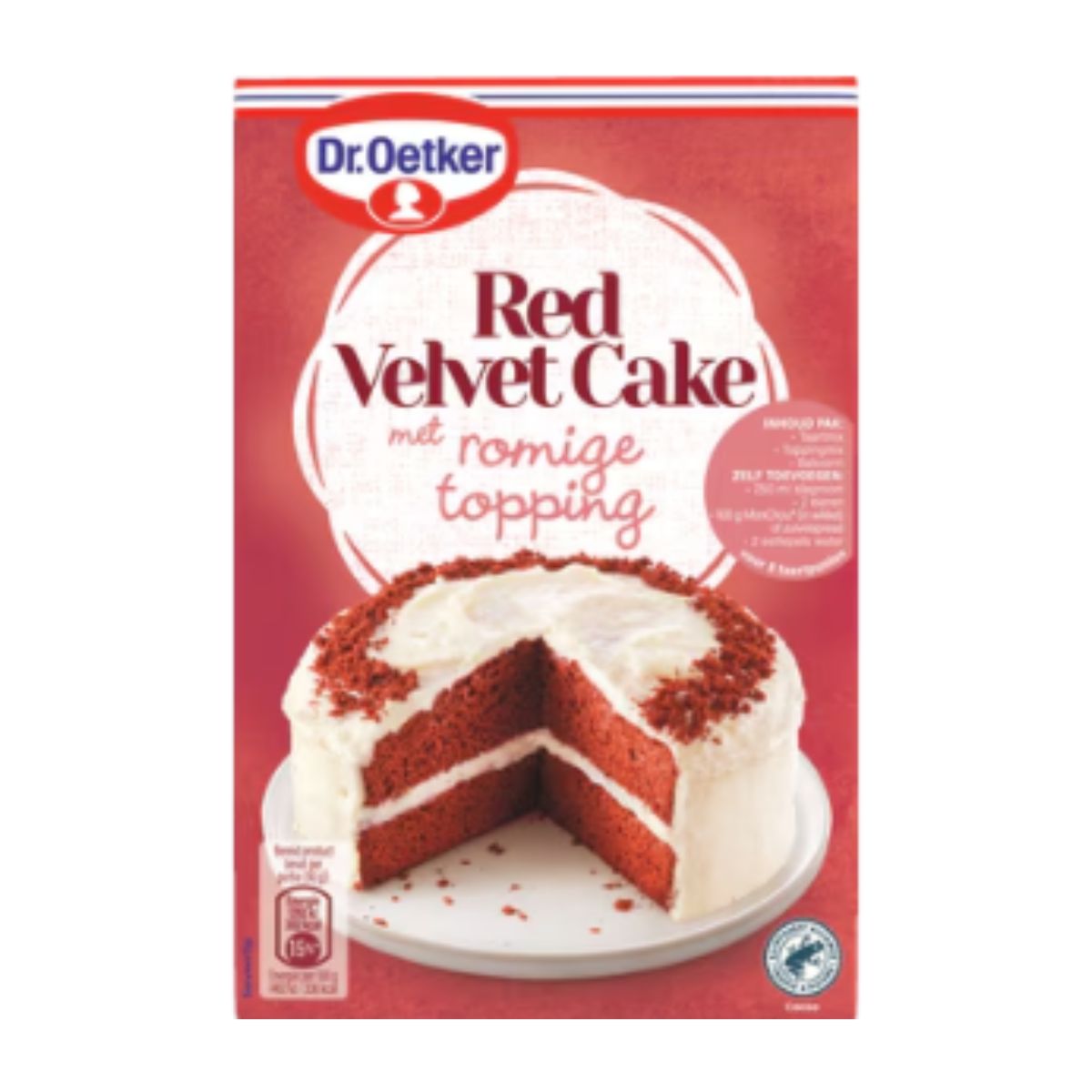 Dr. Oetker Gâteau velours rouge