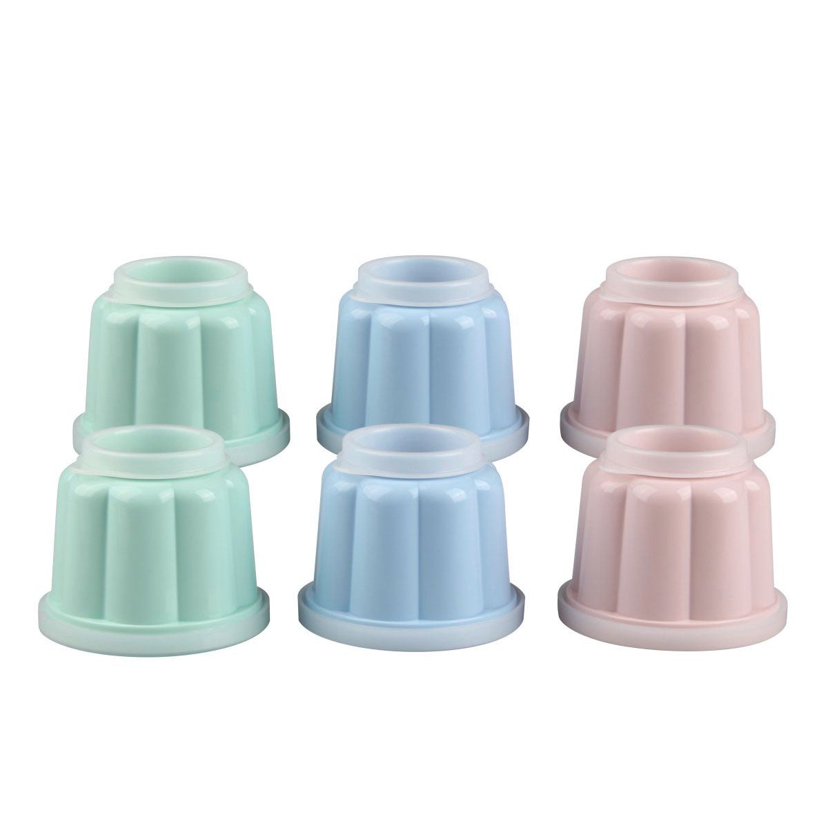 Moules à pudding Dr. Oetker avec couvercles, lot de 6
