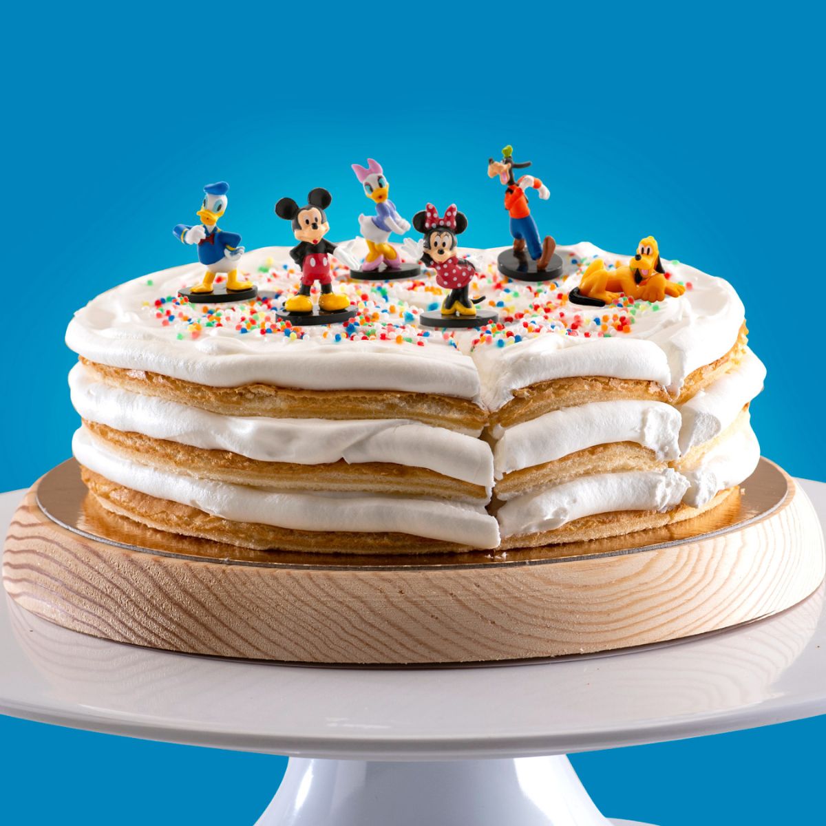 Dekora Disney Mickey Friends Cake Toppers 3cm pk/6