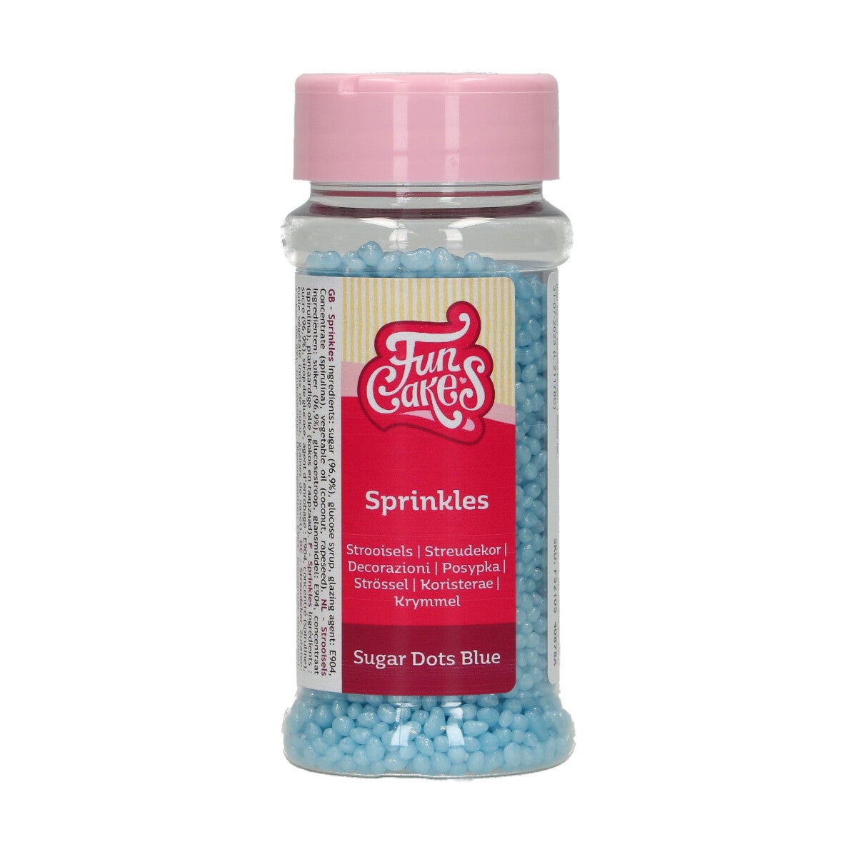 FunCakes Granulés en Sucre - Bleu - 80g