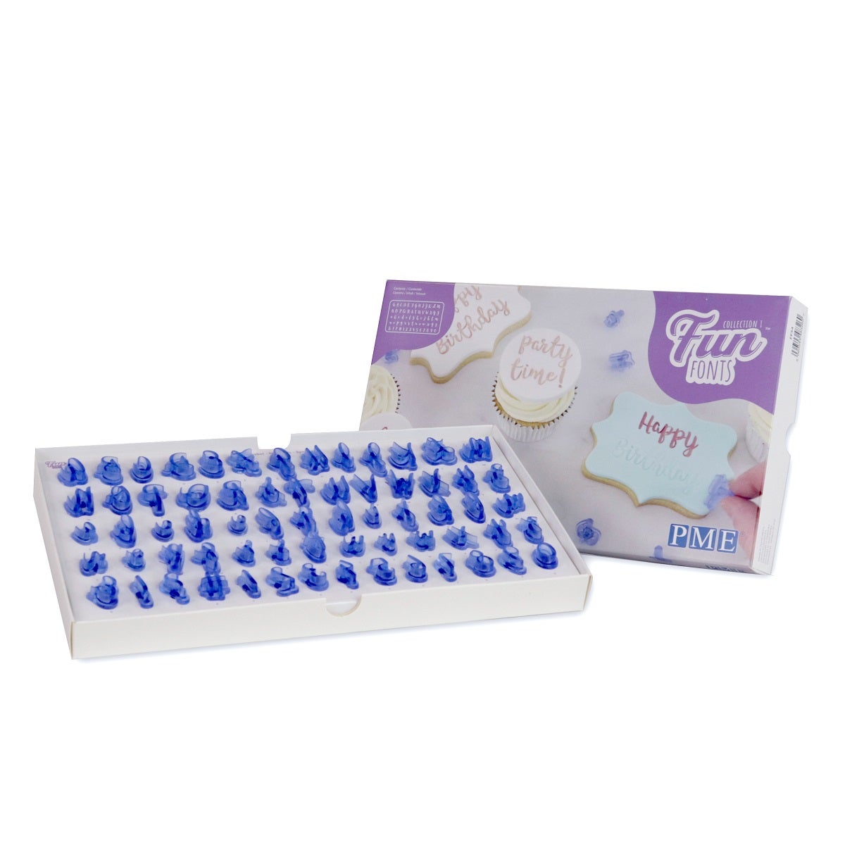 PME Tampons Alphabet Petits caractères - Collection 1