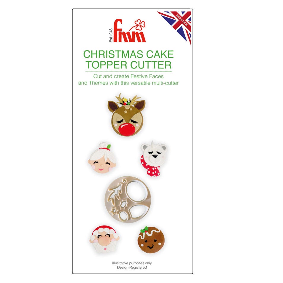 FMM Découpeur de garniture de gâteau de Noël