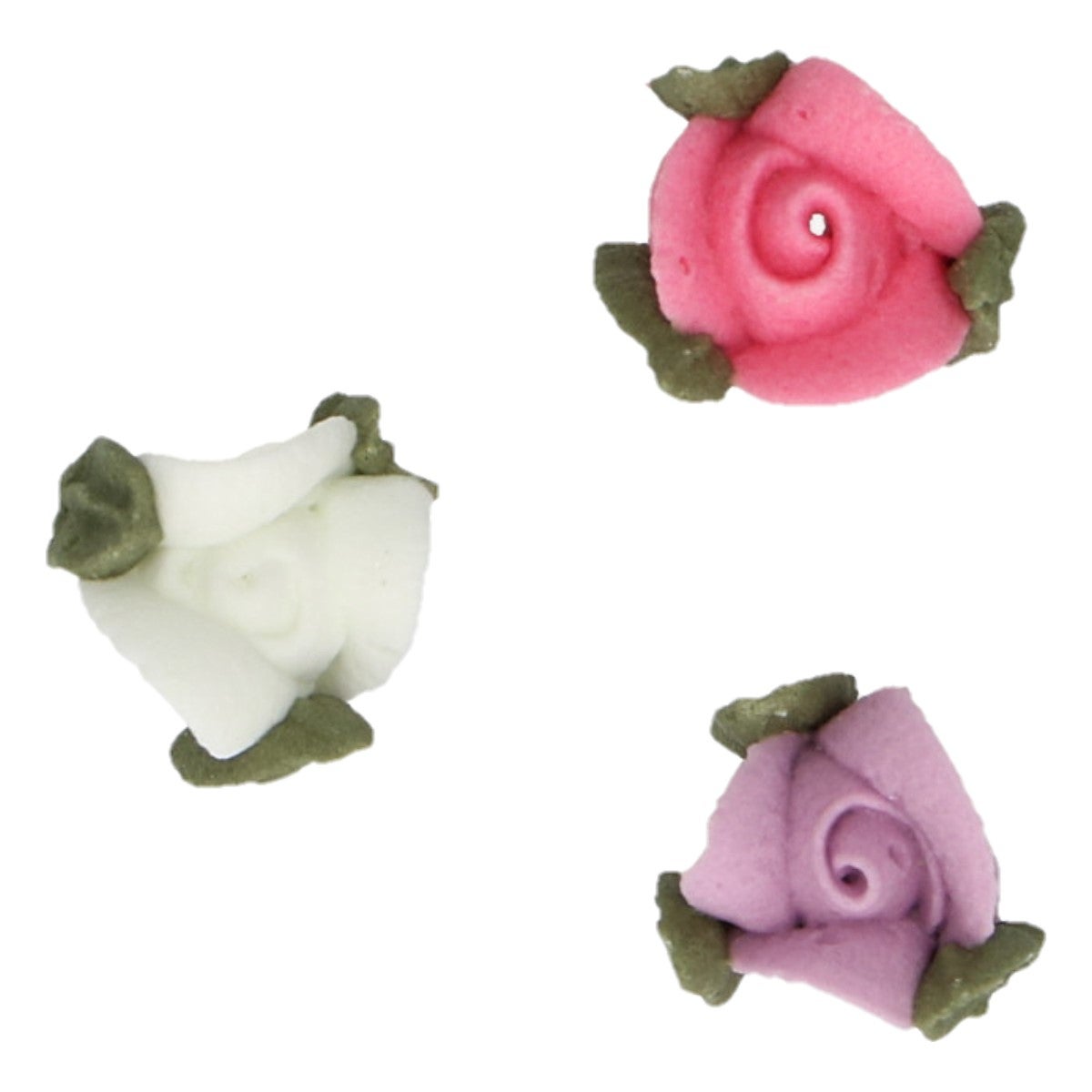 FunCakes Décors en Sucre Roses avec Feuilles Set/16