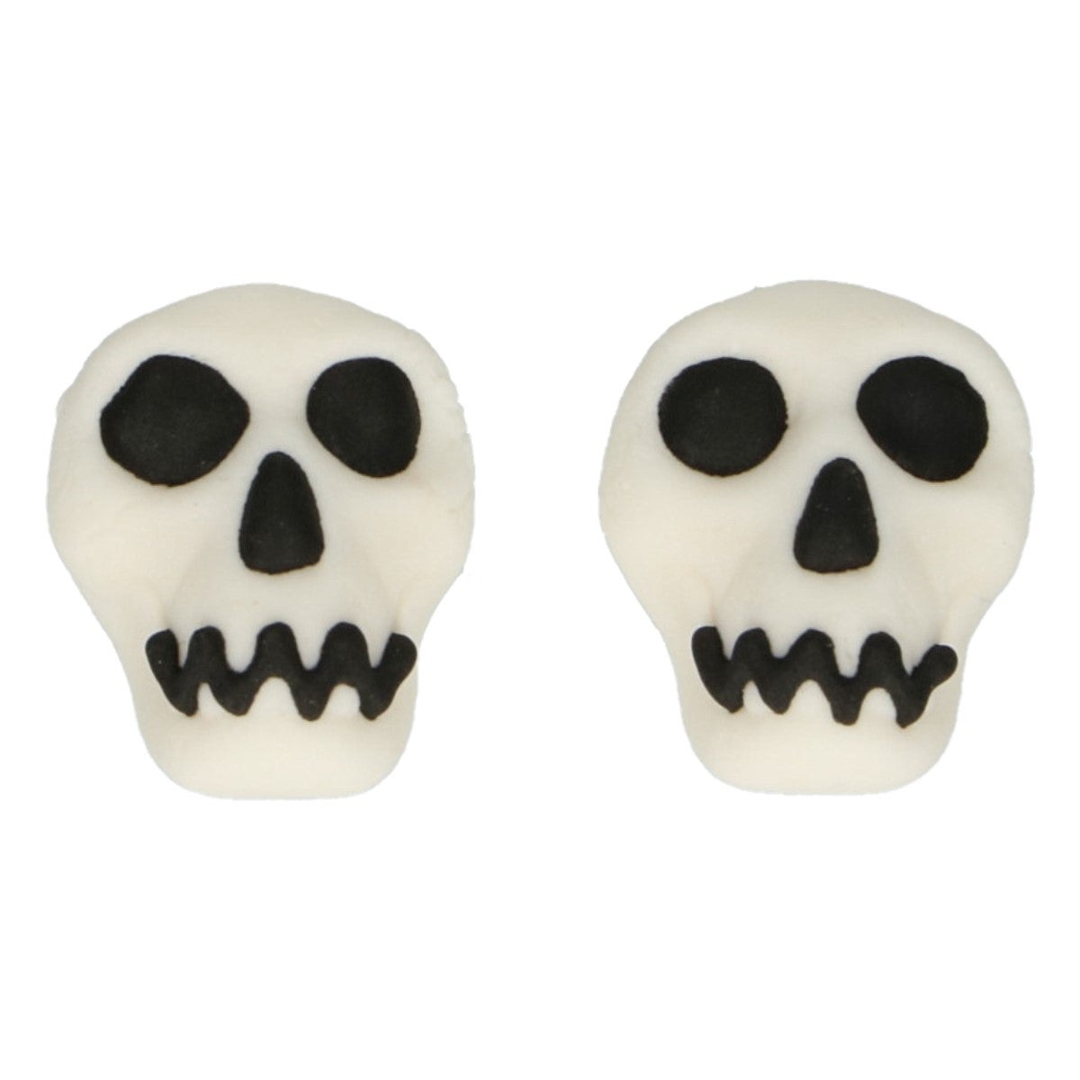 FunCakes Décors en Pâte à Sucre Têtes de mort Set/8